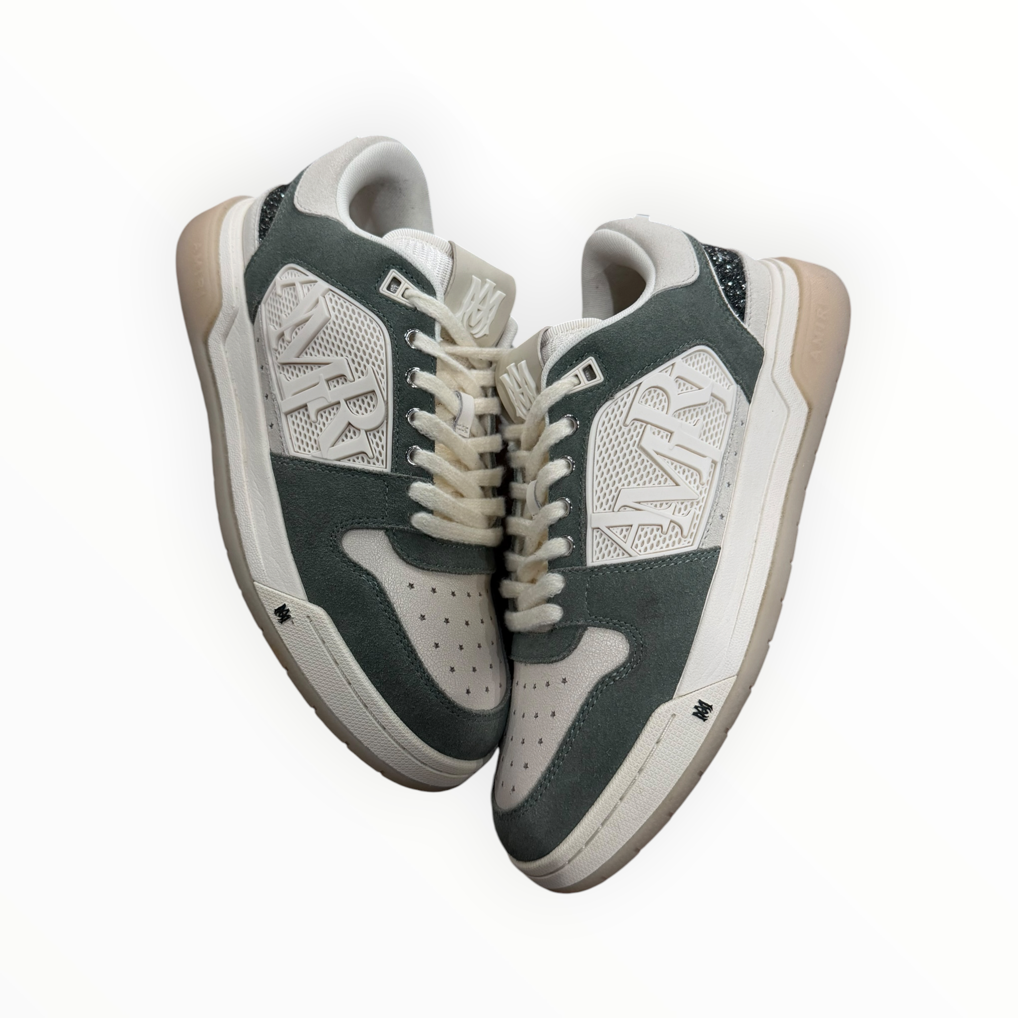 Amiri Glitter Classic Low Dark Sage