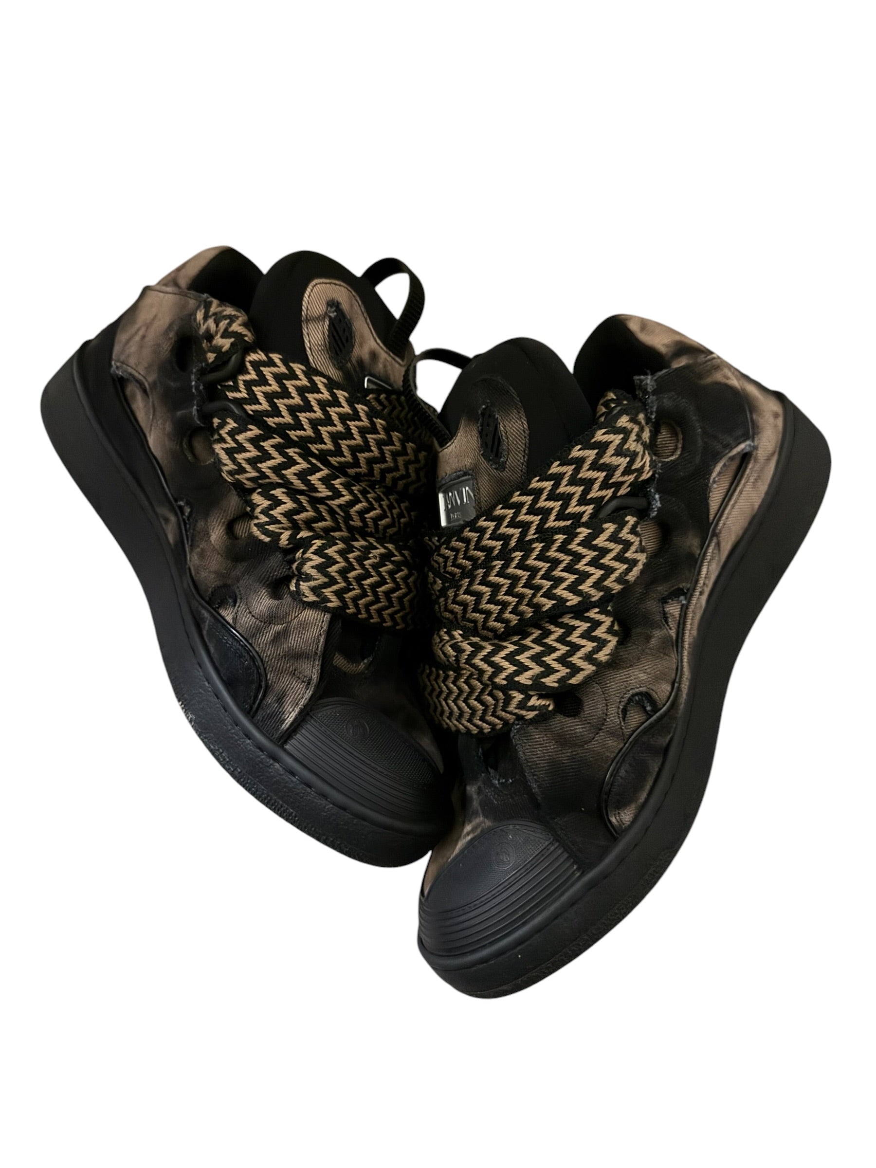 Lanvin Curb Black Beige
