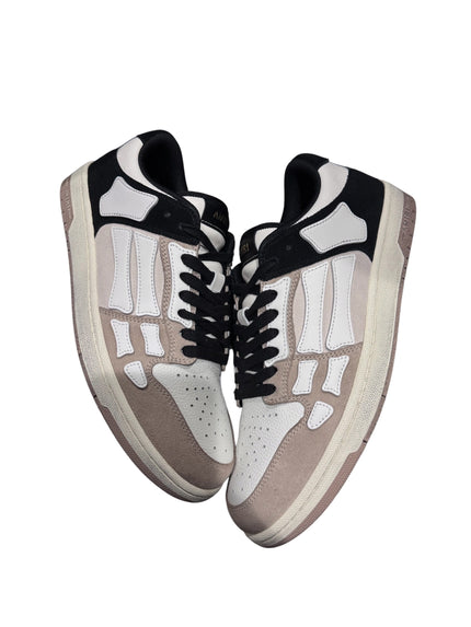 Amiri Skel Top Low Distressed Black/Tan