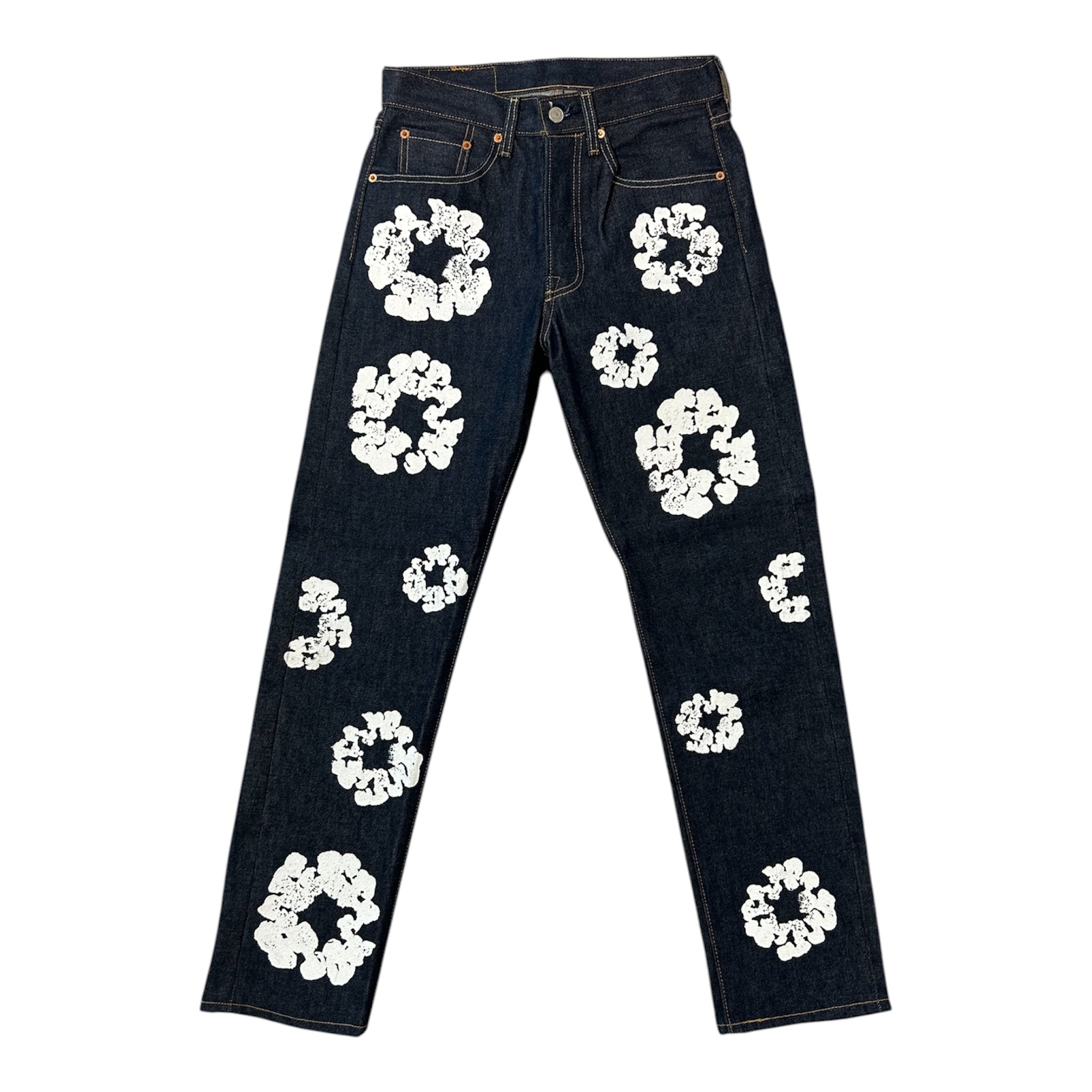 Denim Tears x Levi's Cotton Wreath Jean Indigo