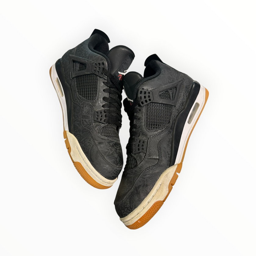 Jordan 4 Retro Laser Black Gum