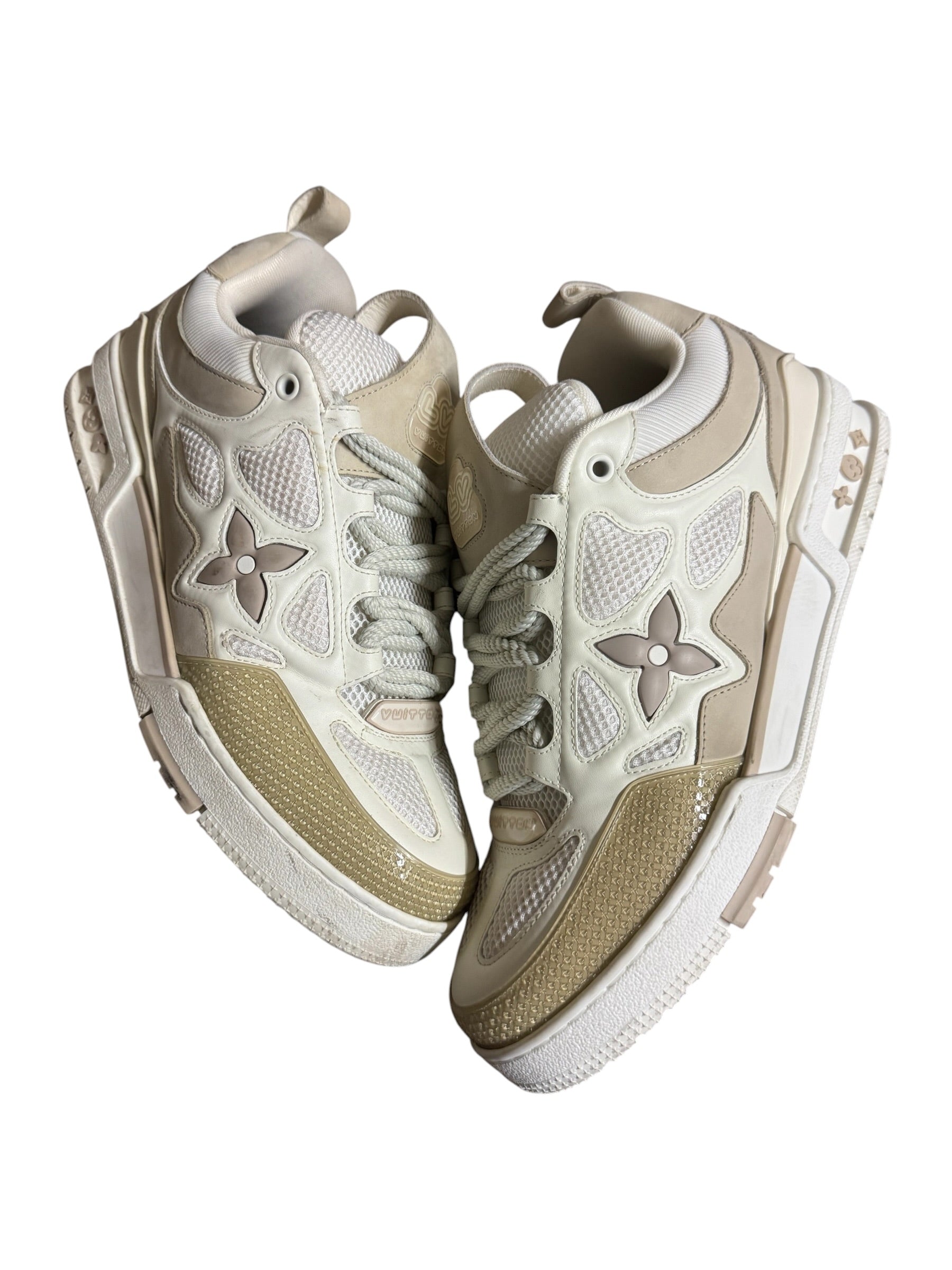 Louis Vuitton Skates Beige/White