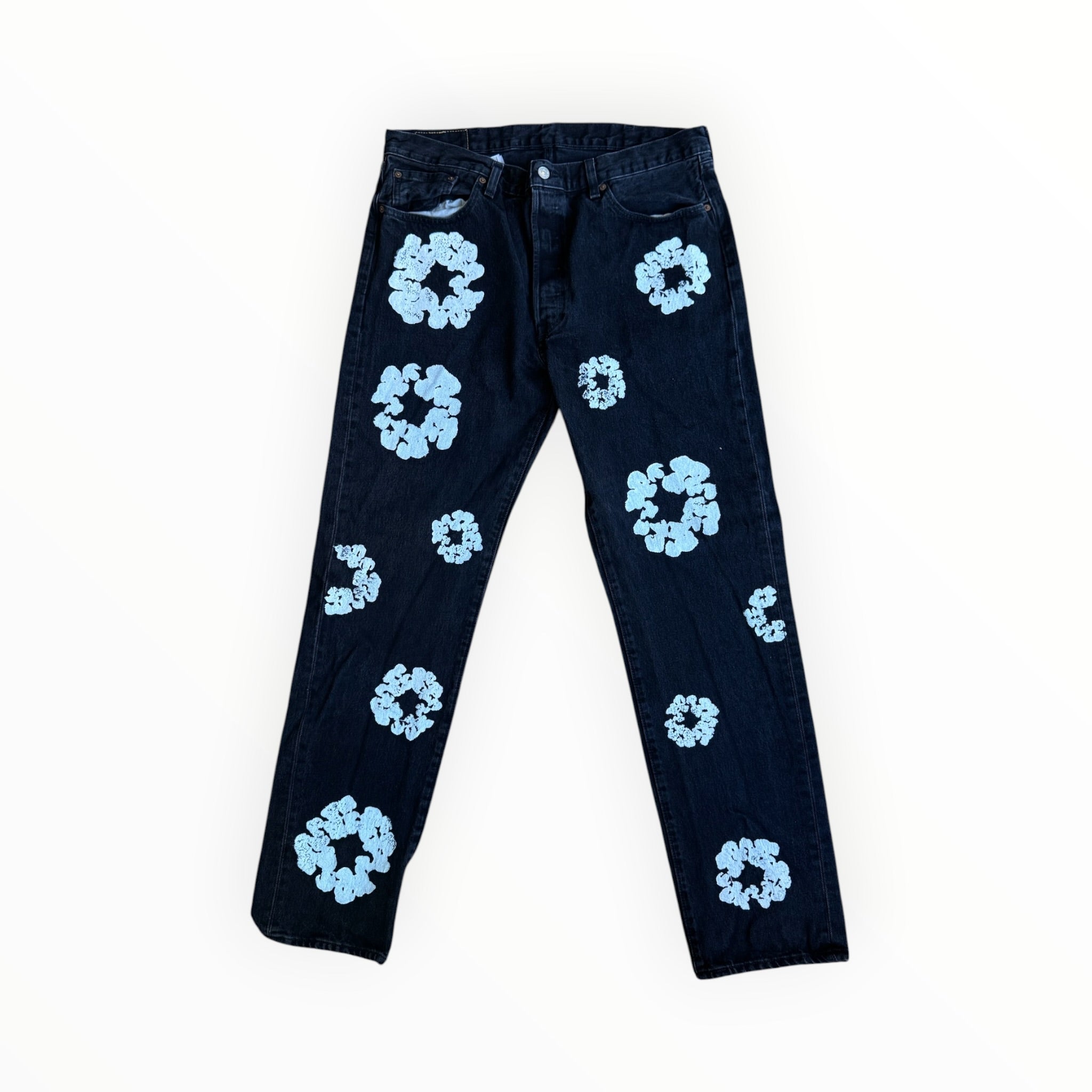 Denim Tears x Levi's Cotton Wreath Jean Black