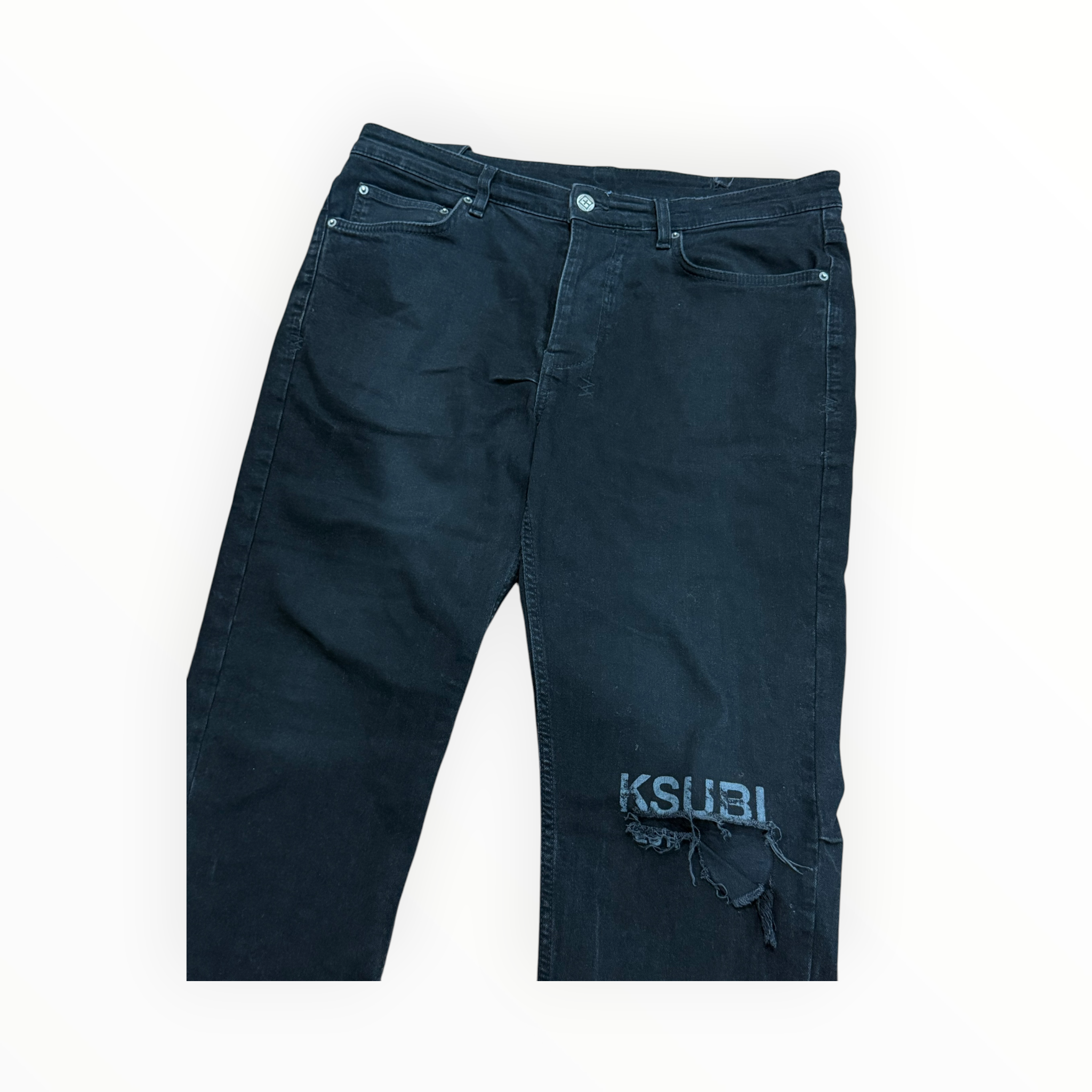 Ksubi Chitch Laid Back Denim Black