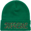Supreme New Era Action Beanie Green