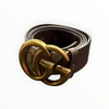 Gucci Monogram GG Belt Tan