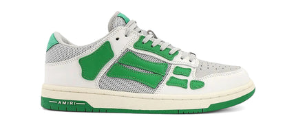 AMIRI Skel Low Top White Green Mesh