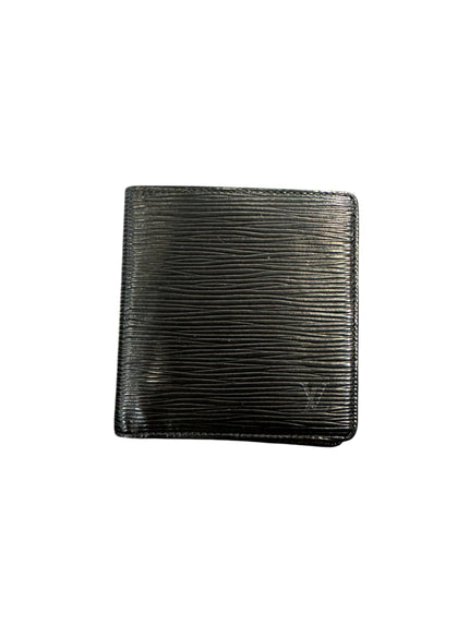 Louis Vuitton Epi Leather Black Wallet