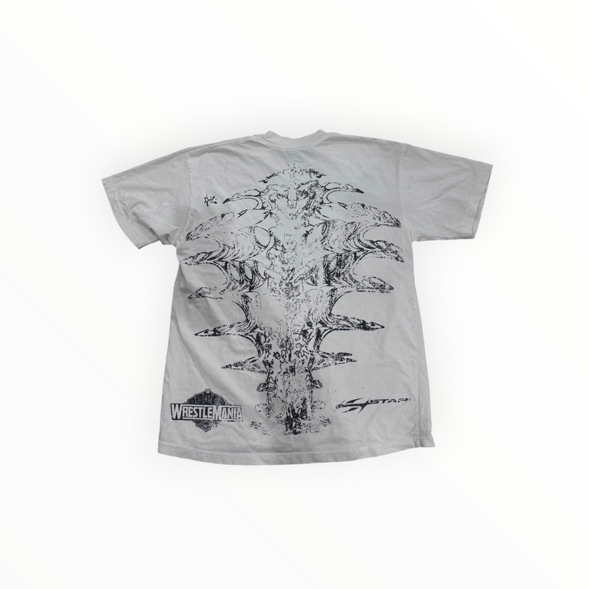 Hellstar Wrestlemania Rey Mysterio T-Shirt Cream White