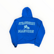 Unwanted Strawberry Mansion Full Zip Up Blue