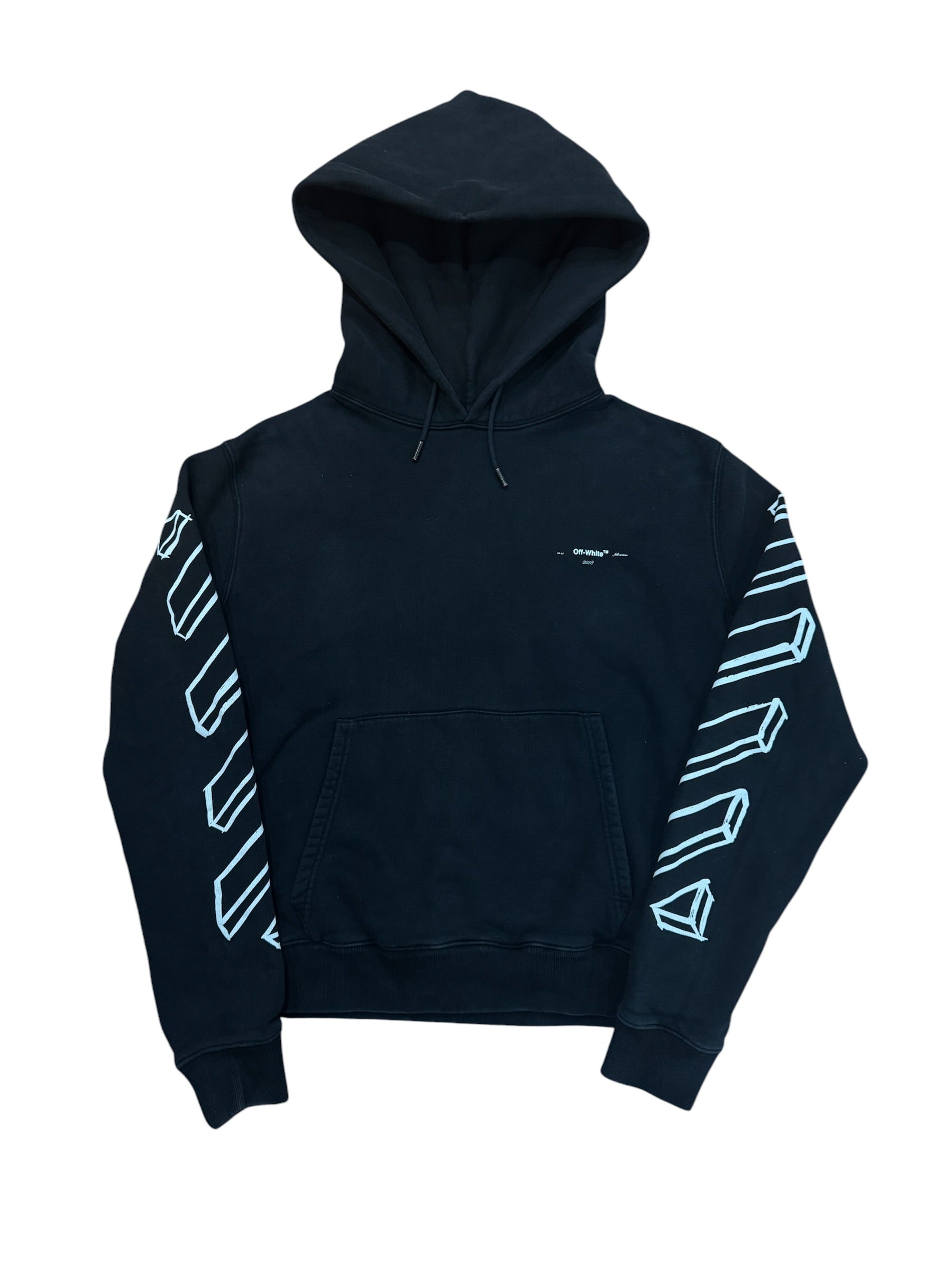 Off White Arrow Pullover Hoodie