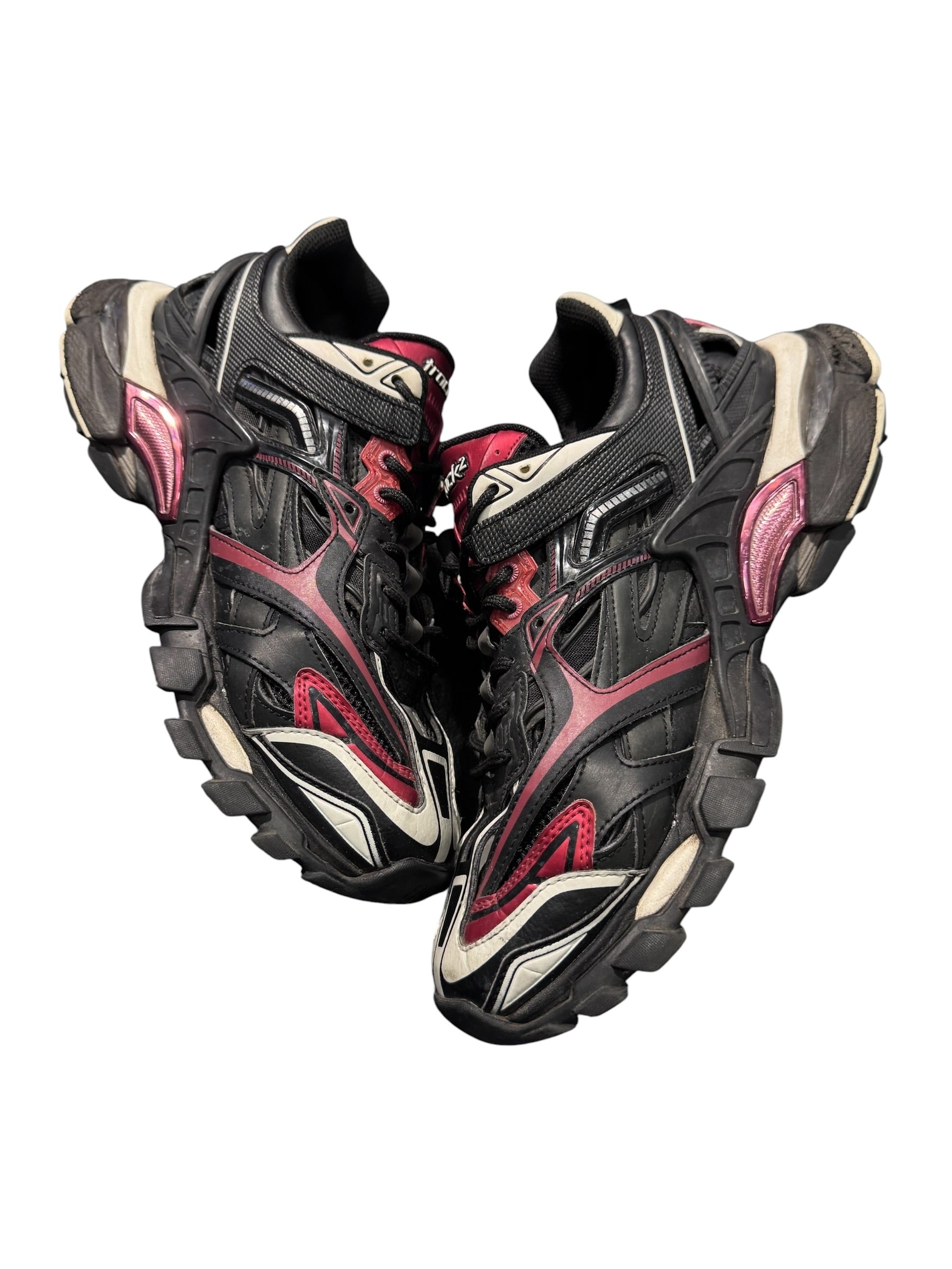 Balenciaga Track 2.0 Sneaker Black/Maroon