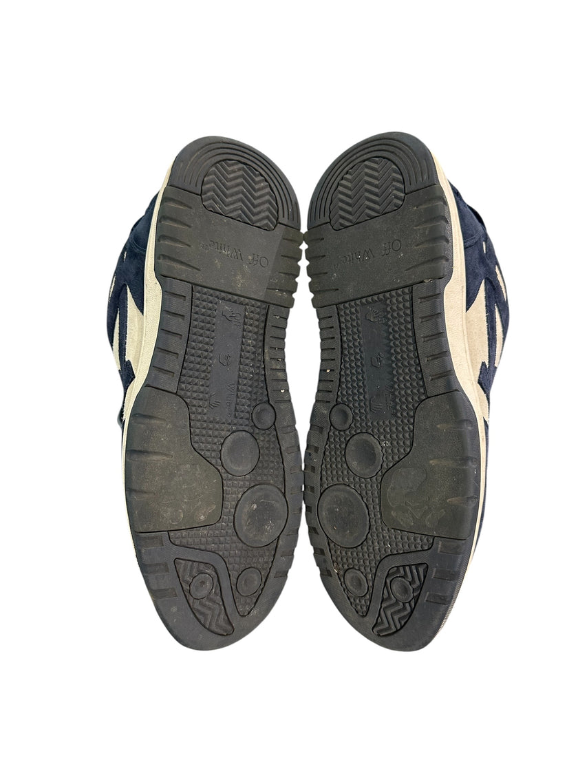 OFF-WHITE Out Of Office Suede Dark Blue