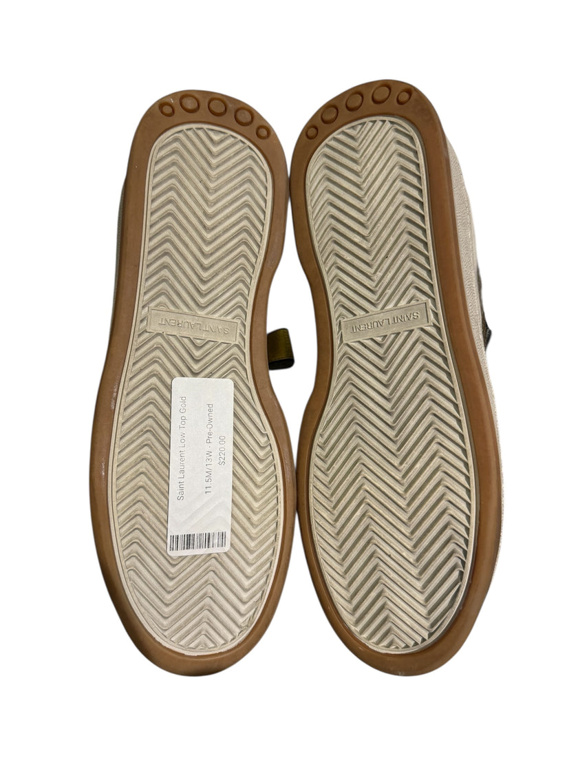 Saint Laurent Low Top Gold