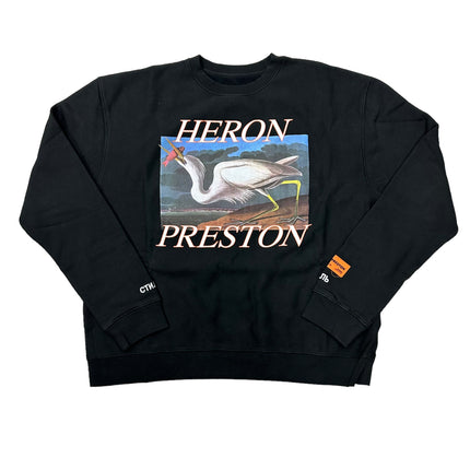 Heron Preston Bird Crewneck Black