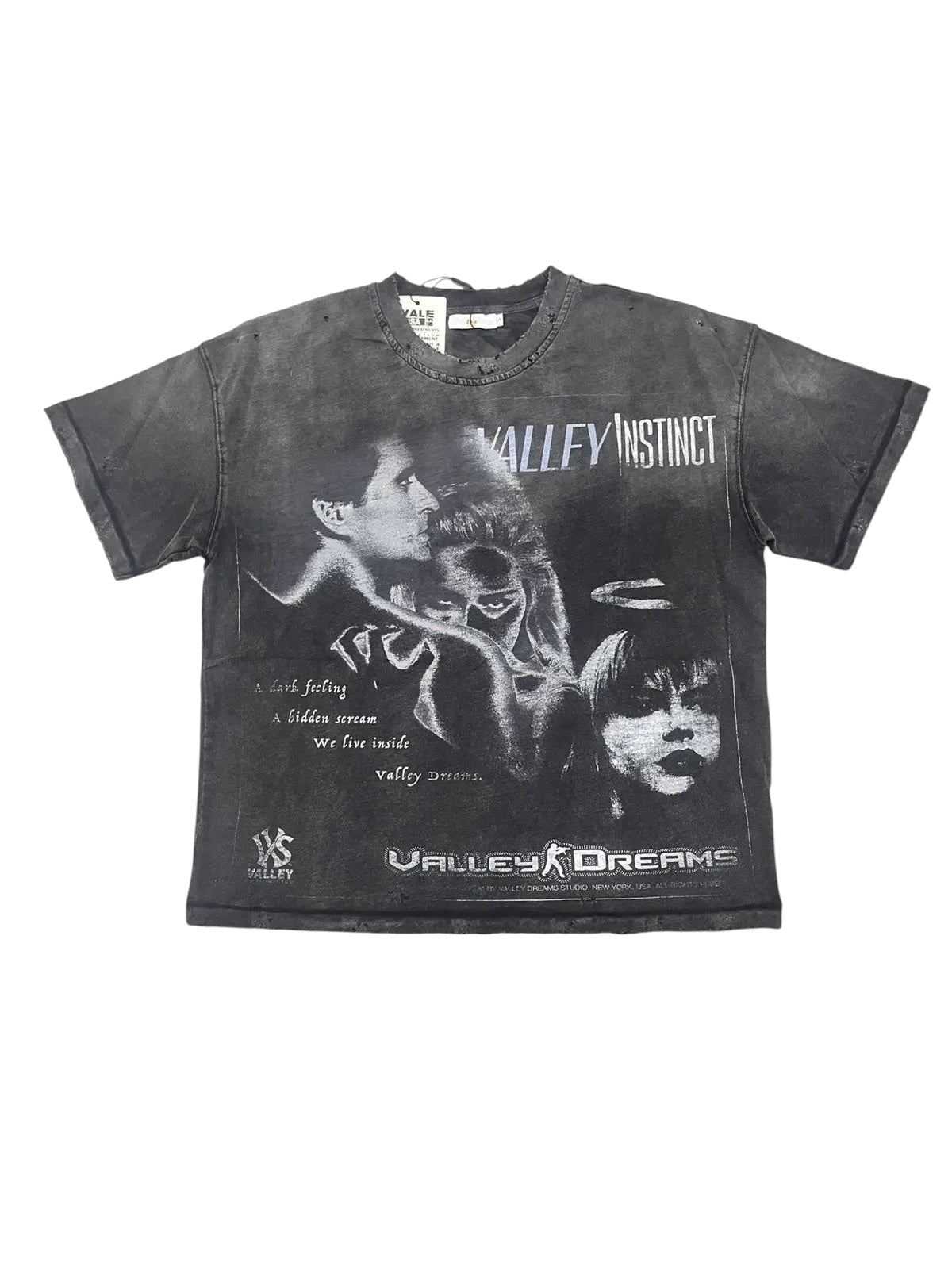 Vale Forever Summer Dreams Tee Washed Black