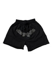 Sp5der OG Web Rhinestone Shorts