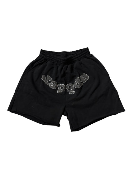 Sp5der OG Web Rhinestone Shorts