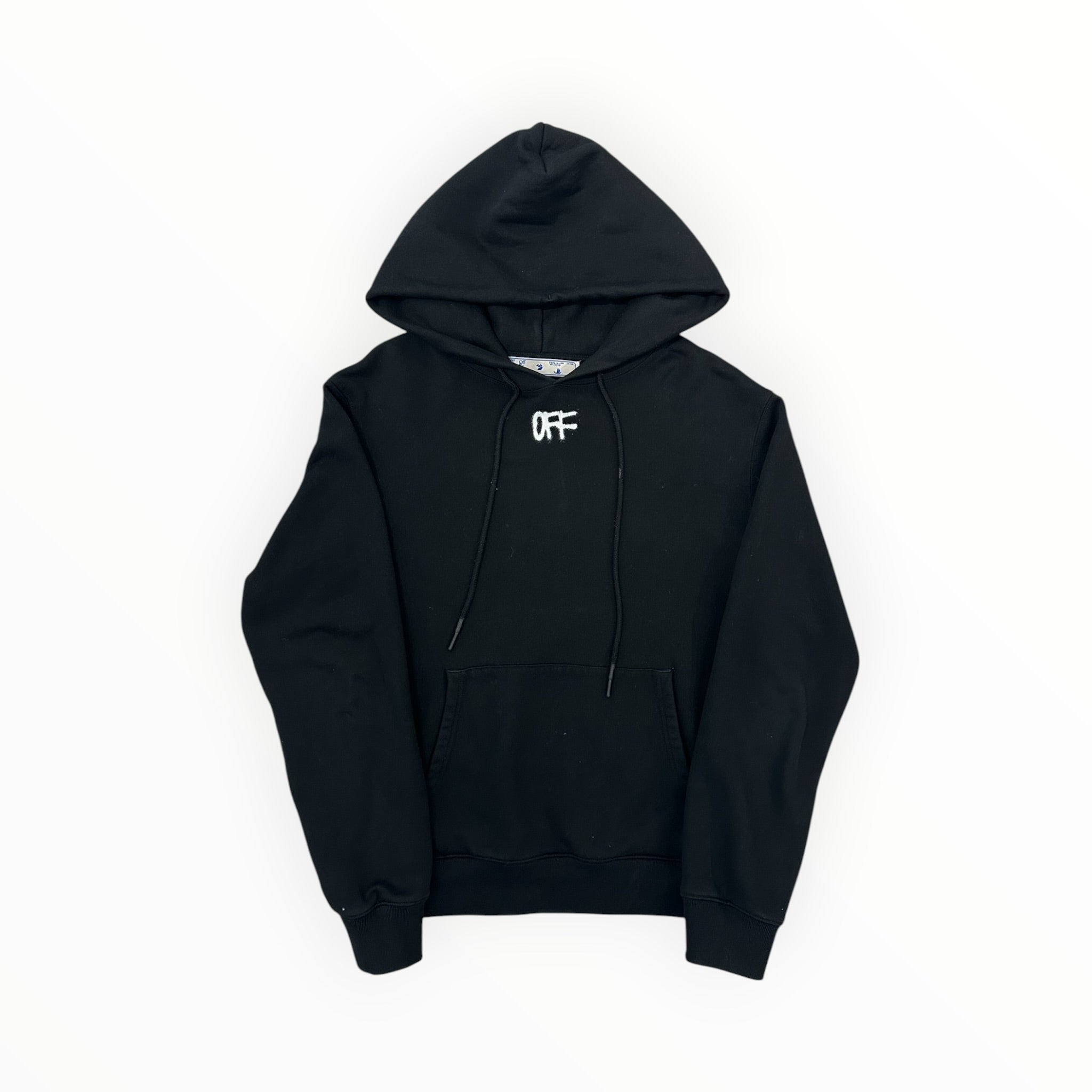 Off White Zurich Pullover Hoodie Black