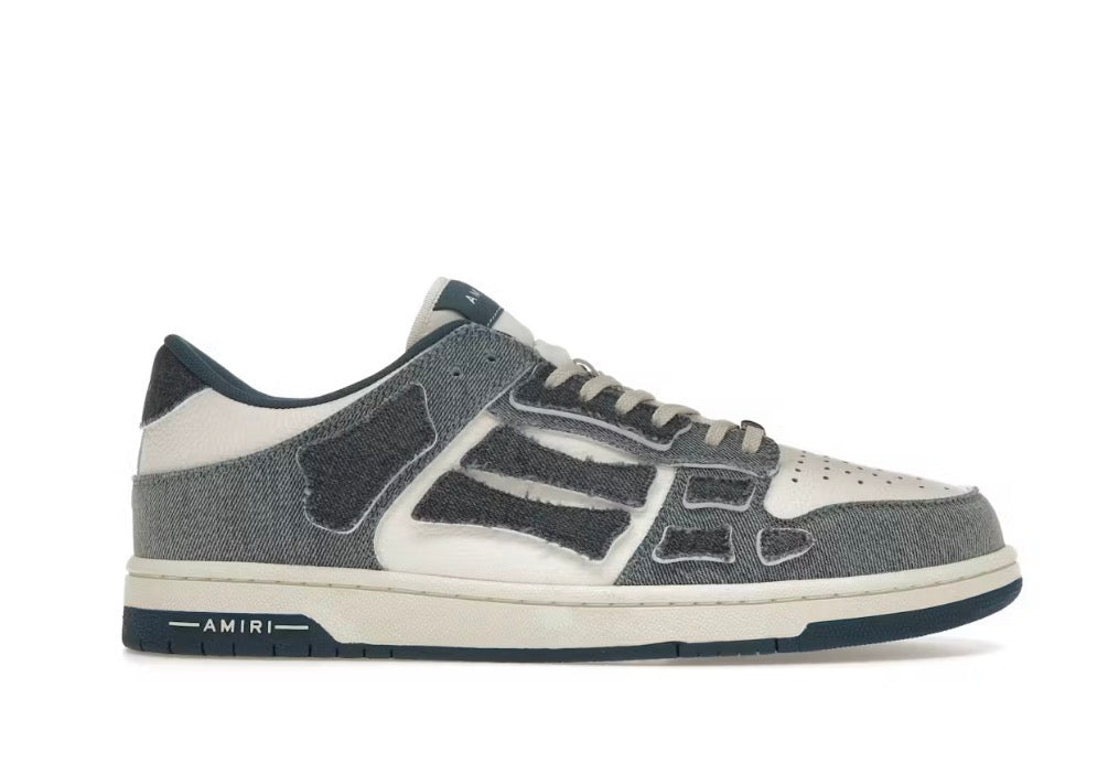 Amiri Skel Top Low Denim Slate Blue