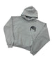 Paradox Rhinestone Pullover Hoodie Grey
