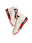 Jordan 5 Retro Fire Red Black Tongue (2025)