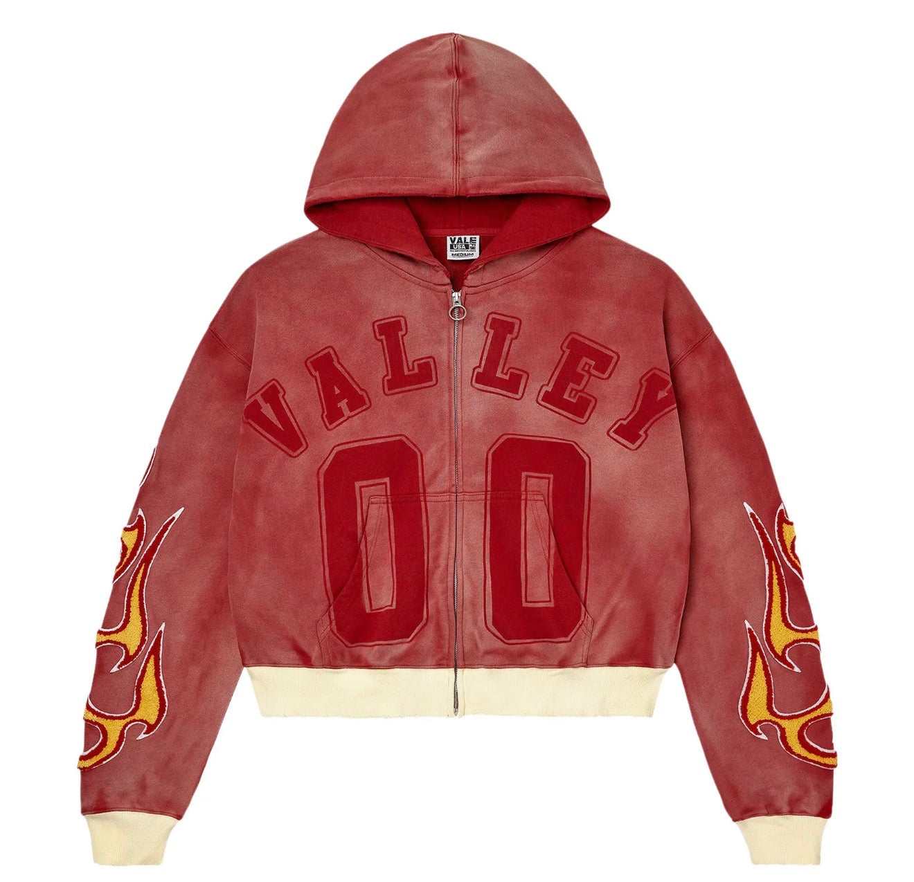 Vale Forever Chimera Zip Up Red