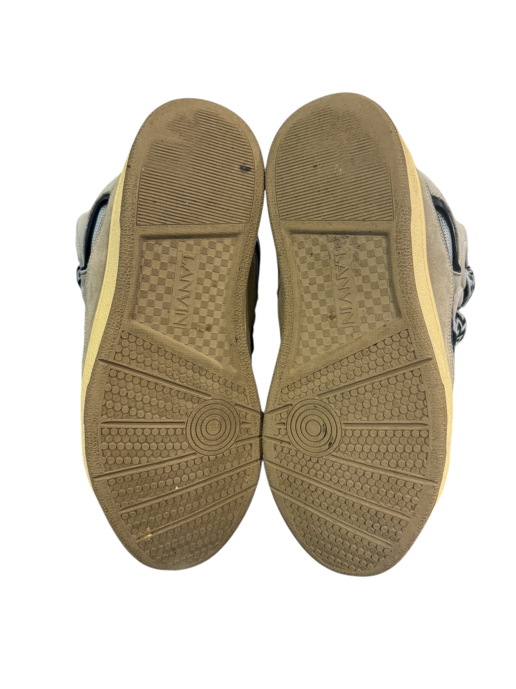 Lanvin Curb Sneaker Navy/Grey