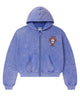 Vale Forever Blue Pluto Cluster Zip Up Hoodie