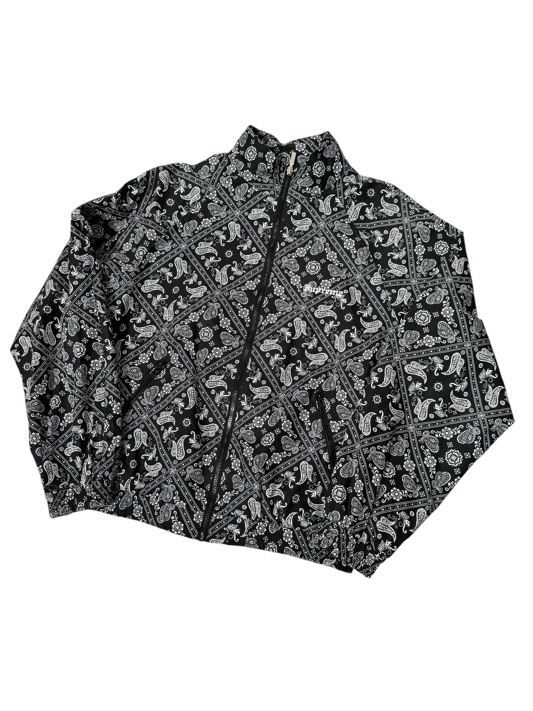 Supreme Old English Logo Paisley Jacket
