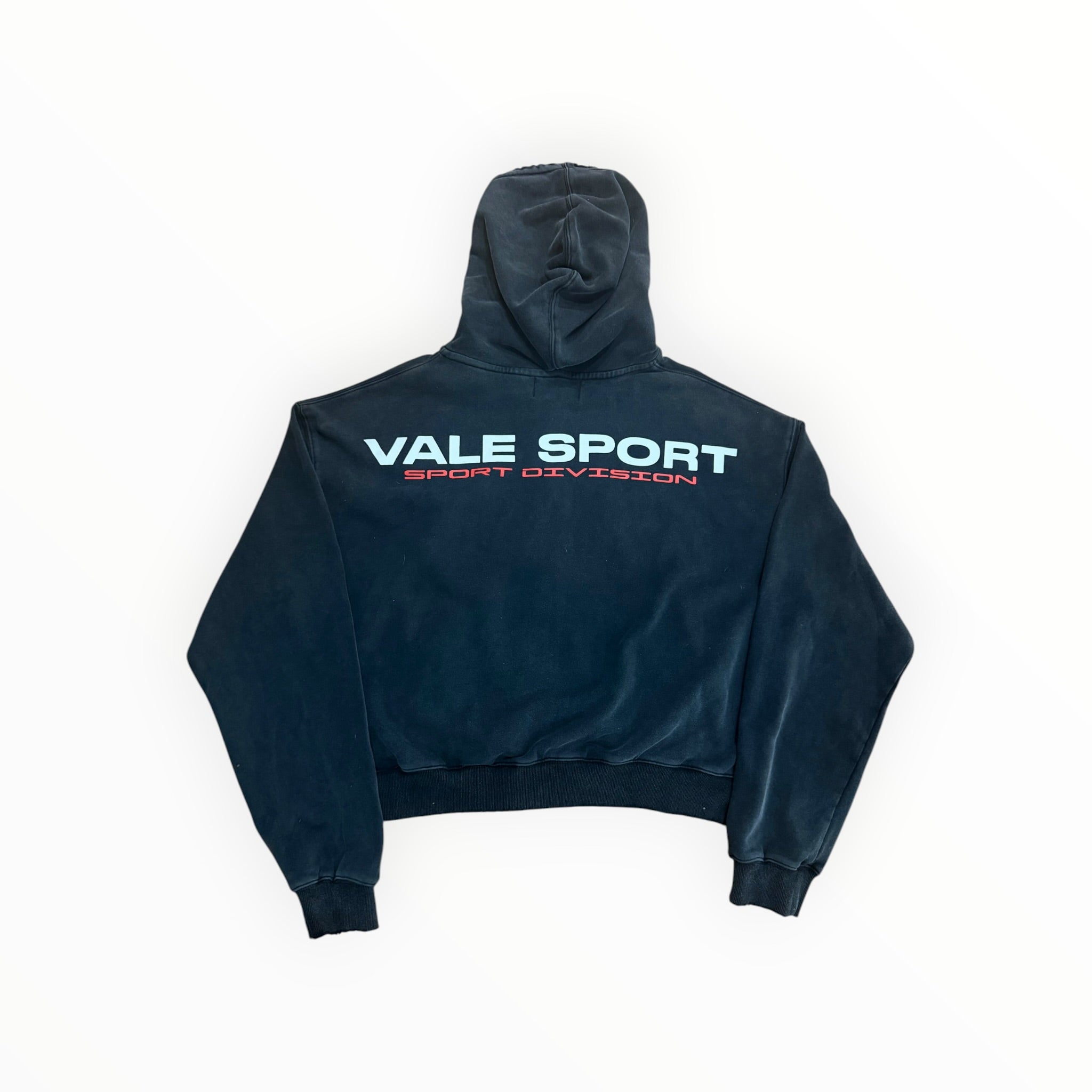 Vale Forever Staple Zip Up Hoodie Faded/Black