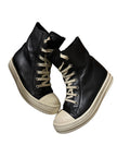 Rick Owens Ramone High Black Leather
