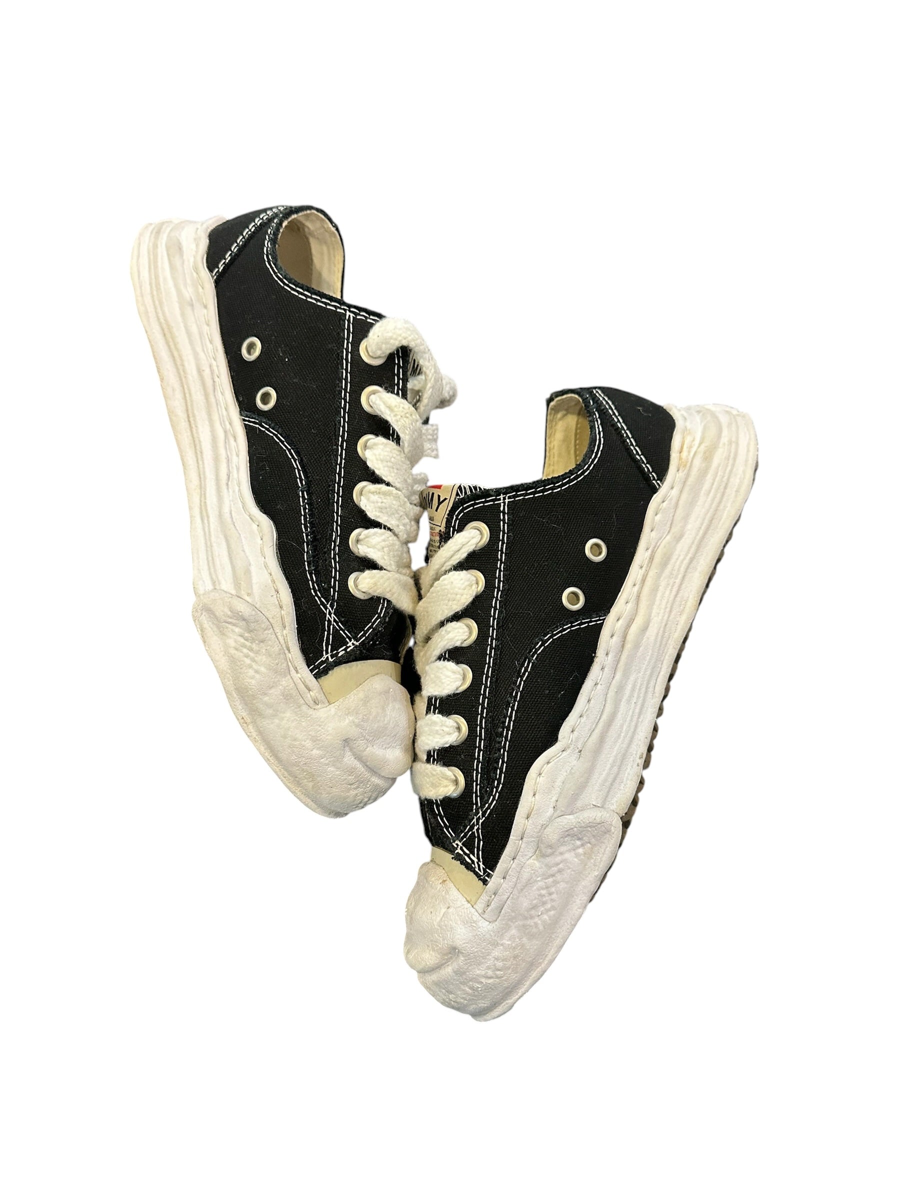 Maison Mihara Yasuhiro Hank OG Sole Canvas Low Black