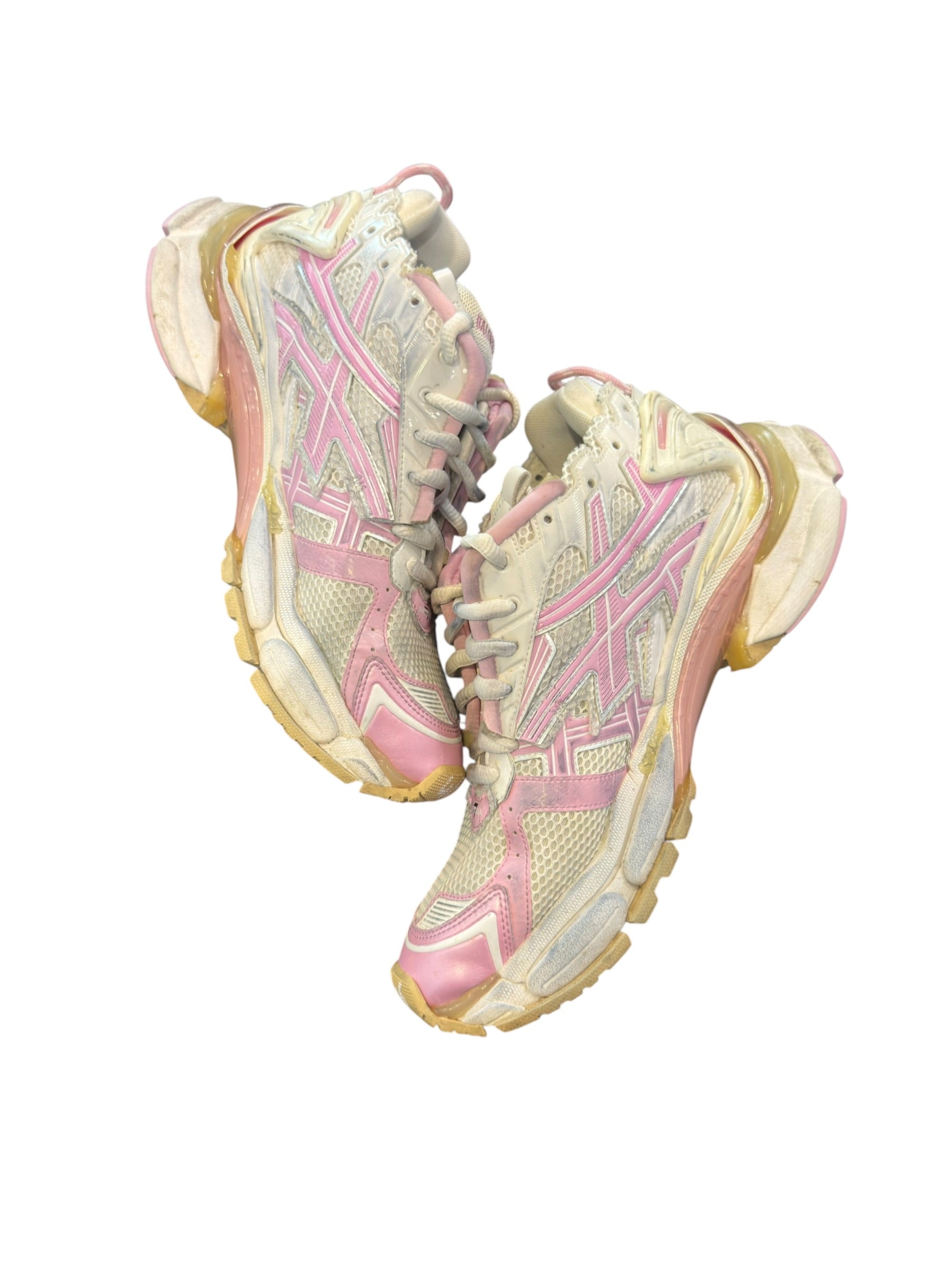 Balenciaga Runner Sneaker Pink/White