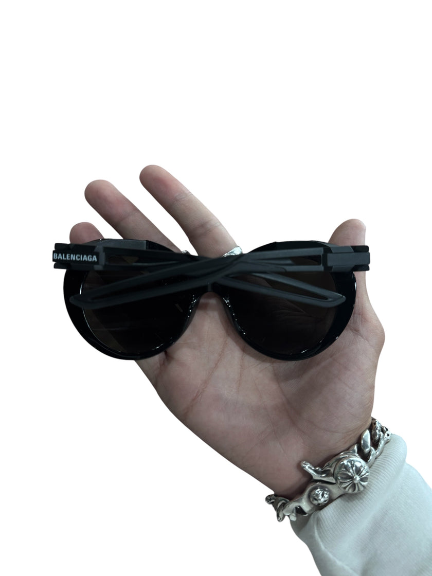 Balenciaga Round Frame Acetate Sunglasses