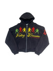 Vale Forever Valley Dreams Zip Up Navy