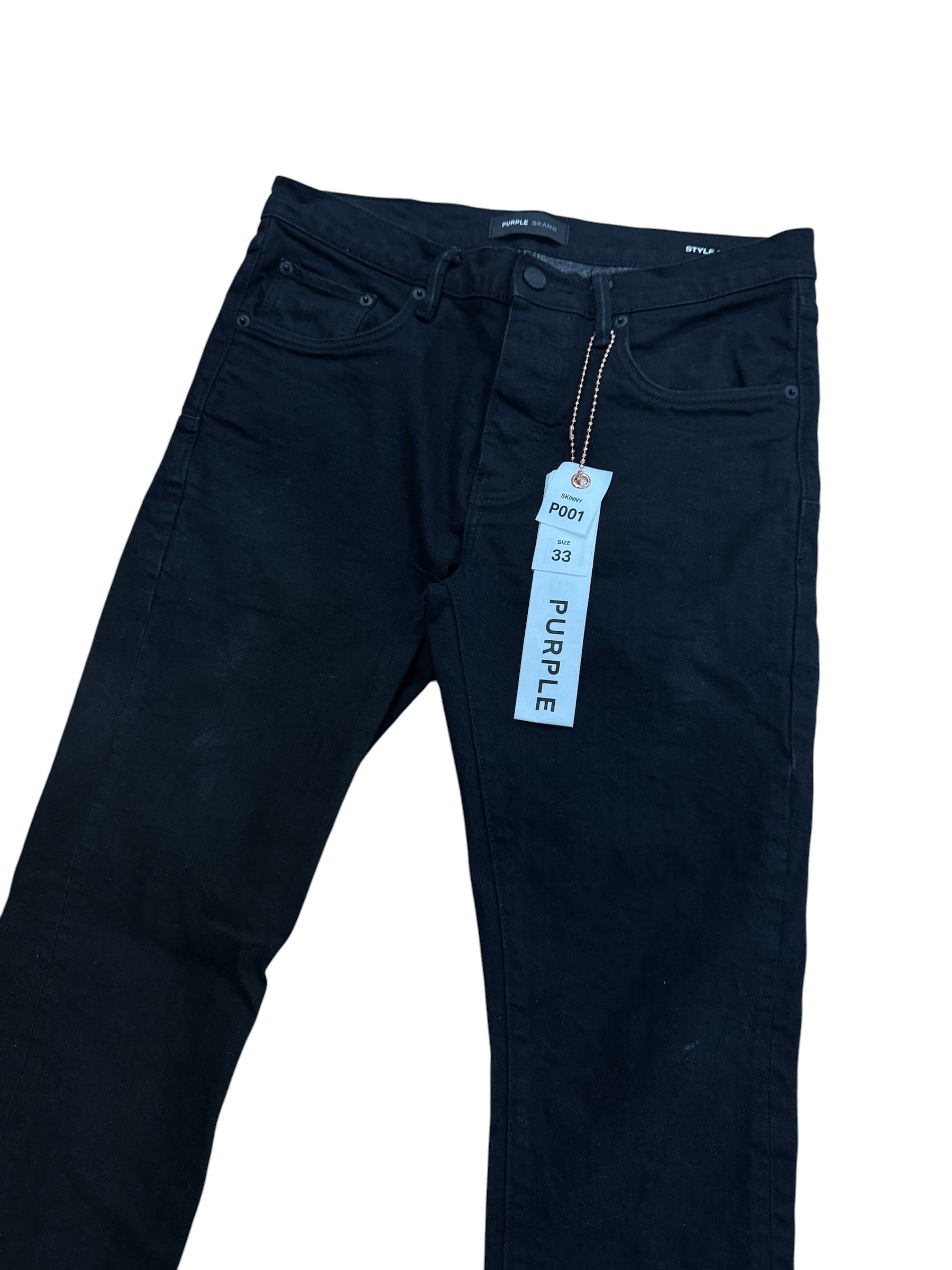 Purple Denim Black