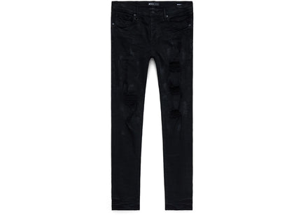 Purple Black Oil Spill Denim