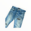 Amiri MX1 Blue Denim Black Patch