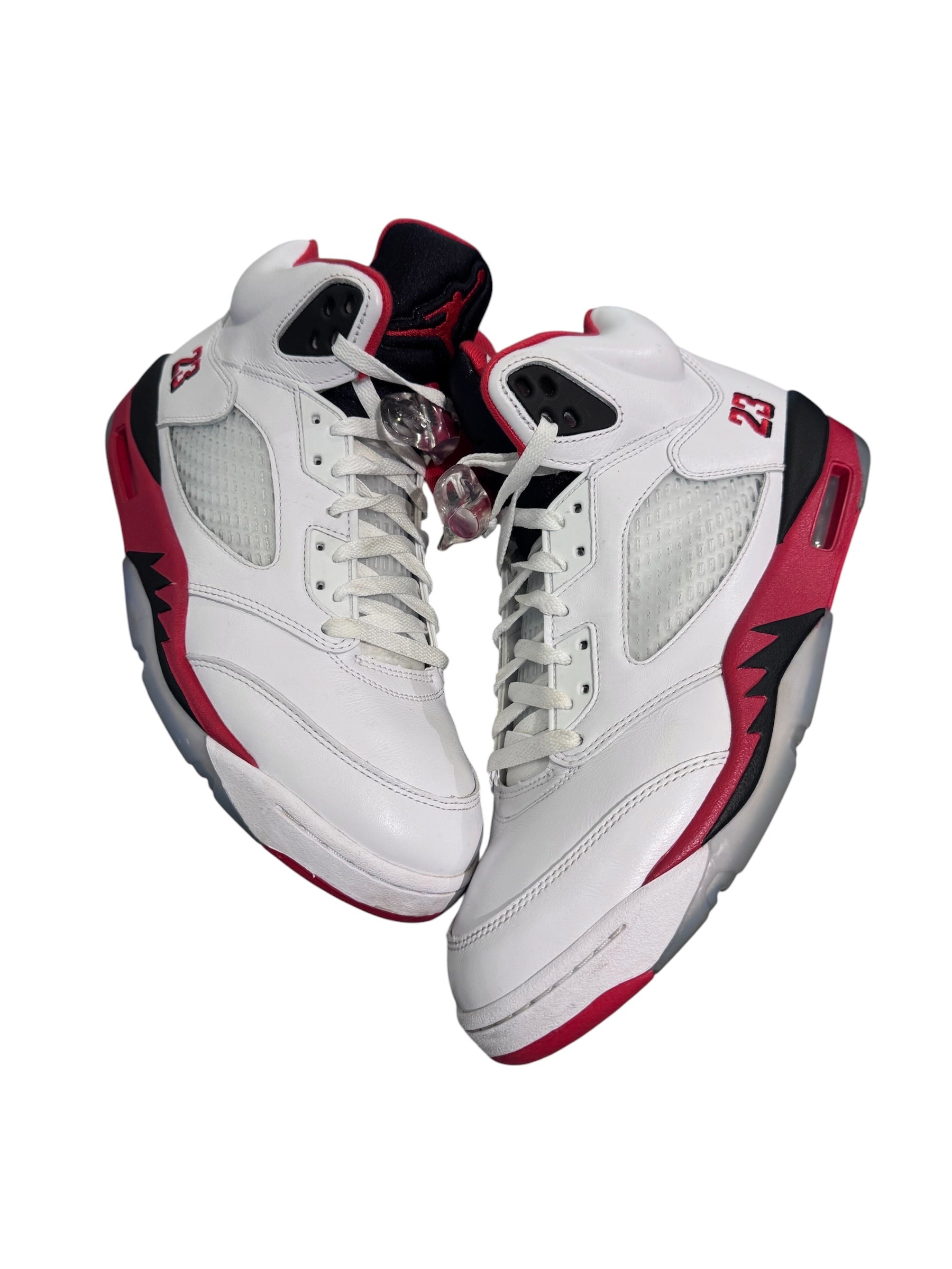 Jordan 5 Retro Fire Red Black Tongue (2025)