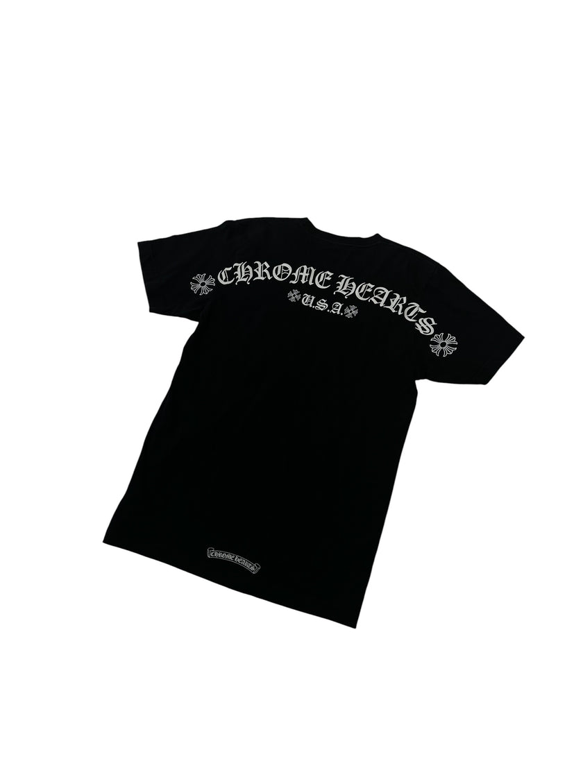 Chrome Hearts USA Shoulder Logo Tee