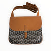 Goyard Coursier Messenger Bag Black/Tan