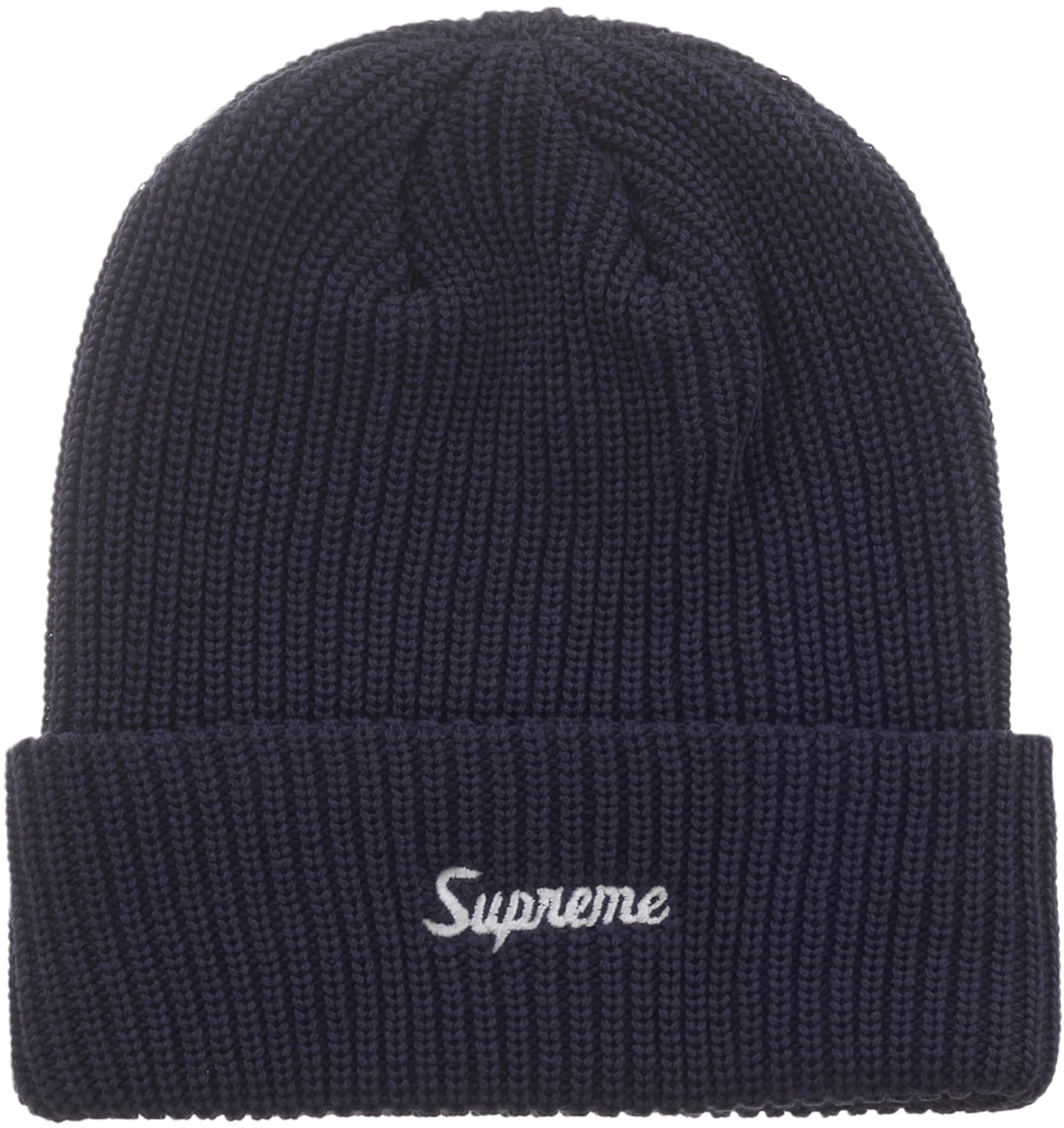 Supreme Loose Gauge Beanie (FW26) Navy