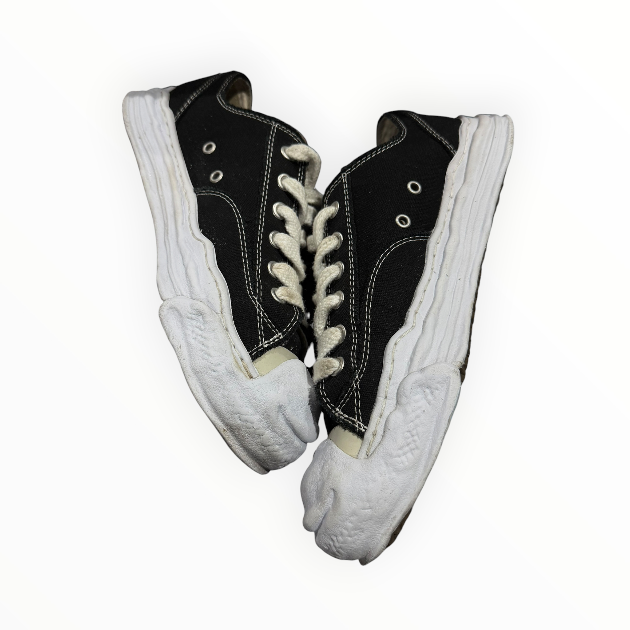 Maison Mihara Yasuhiro Hank OG Sole Canvas Low Black