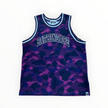 Bape Color Camo Basketball Tank Top Purple