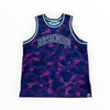 Bape Color Camo Basketball Tank Top Purple
