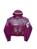 Vale Forever Religion Zip Up Hoodie Red