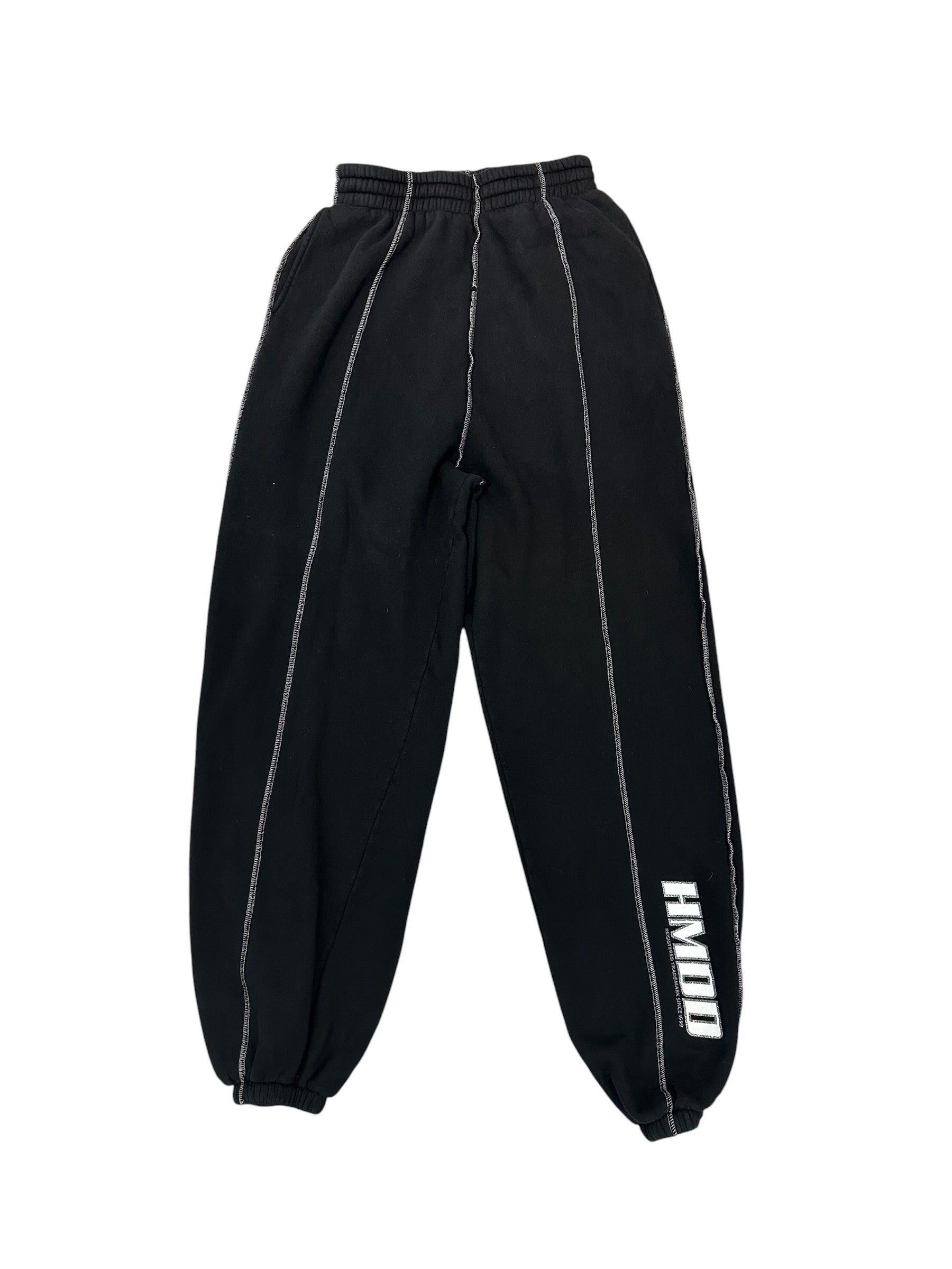 HMDD Black Seam Sweatpants