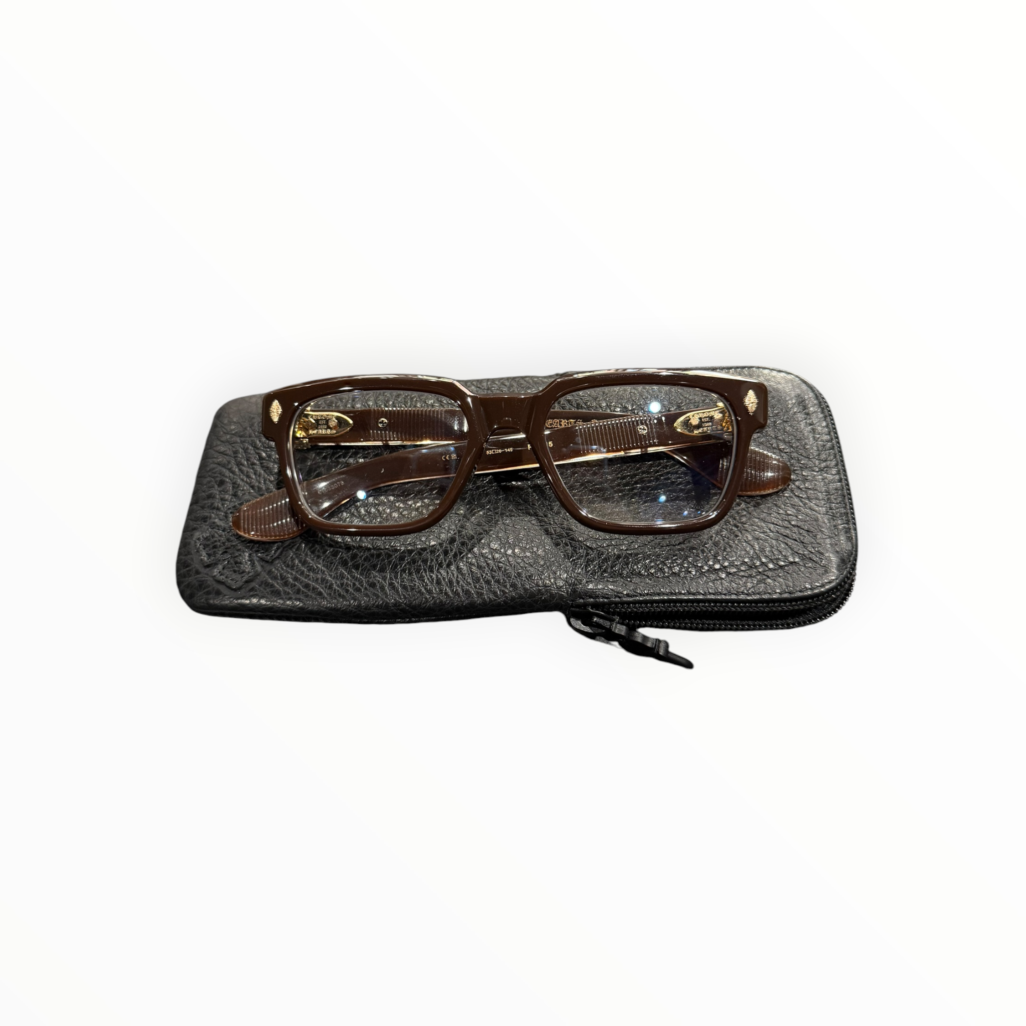 Chrome Hearts Pen15 Frames Brown/Gold