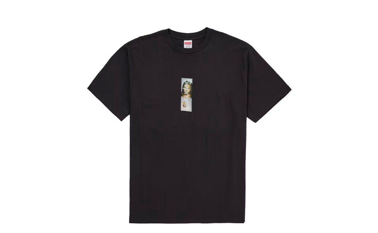 Supreme Prayer Card Box Logo Tee Black